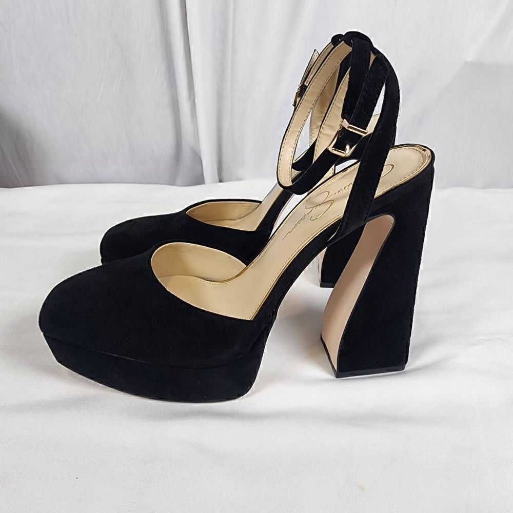 Jessica Simpson Women's Deirae Platform Ankle Strap Pump Size 10 NWOT - Picture 7 of 10